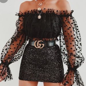 Majorelle baby bye bye top